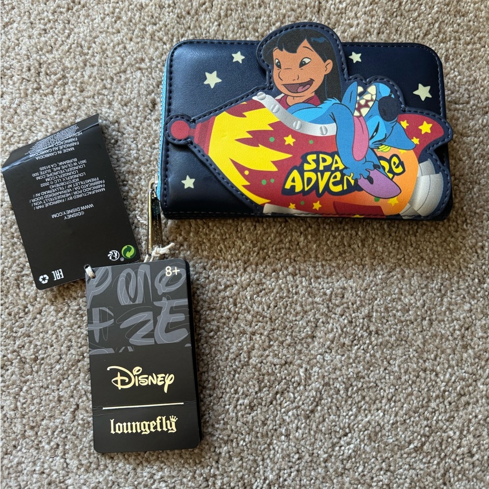 Loungefly lilo and stitch wallet
